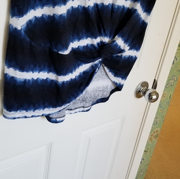 Lauren Ralph Lauren Tie Ftont Tie Dye Top - Picture 7 of 10